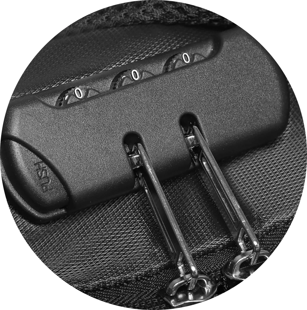 Mochila Deportiva Impermeable Antirrobo con Puerto USB