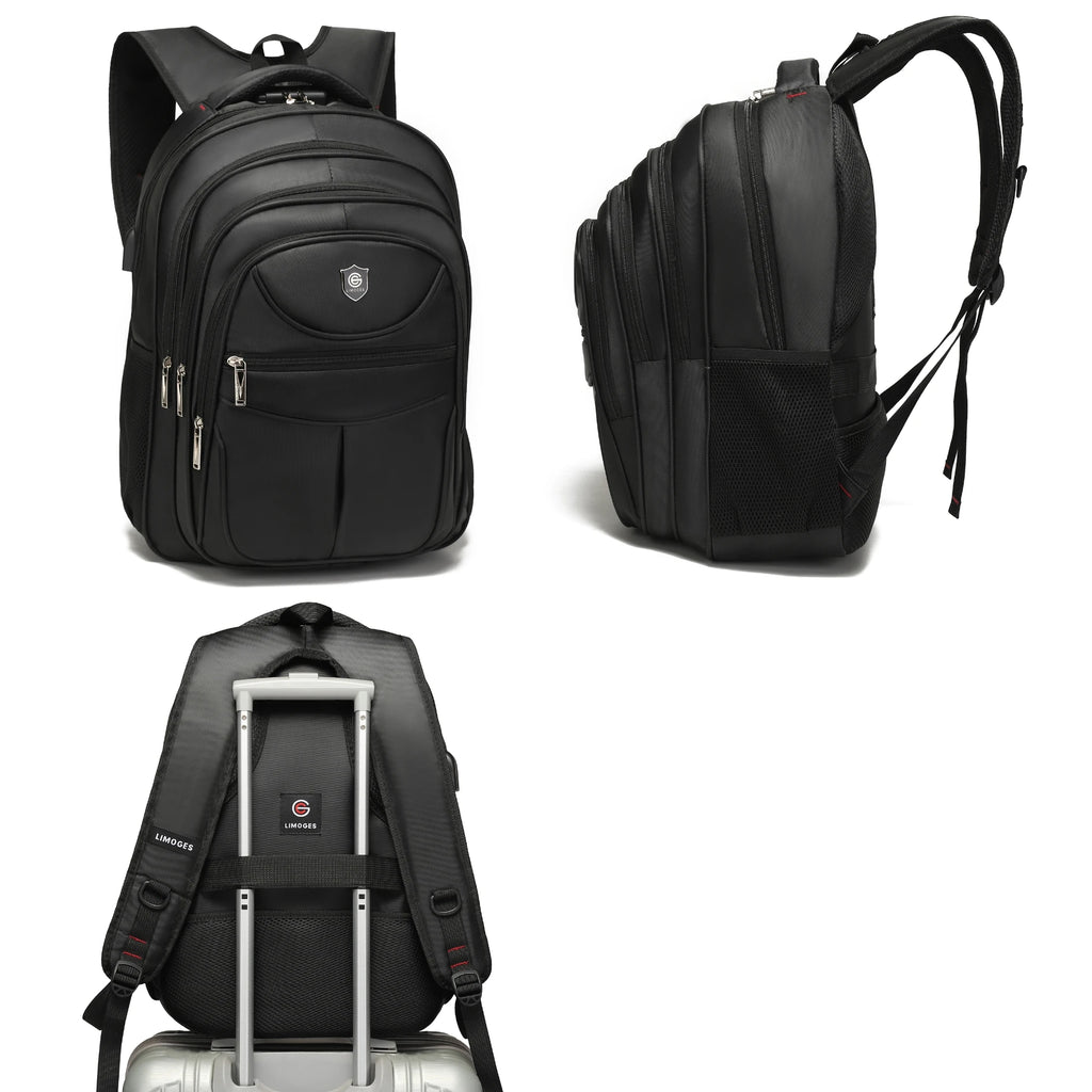 Mochila Deportiva Impermeable Antirrobo con Puerto USB