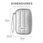 Porta Pasaporte Multicapa Antirrobo