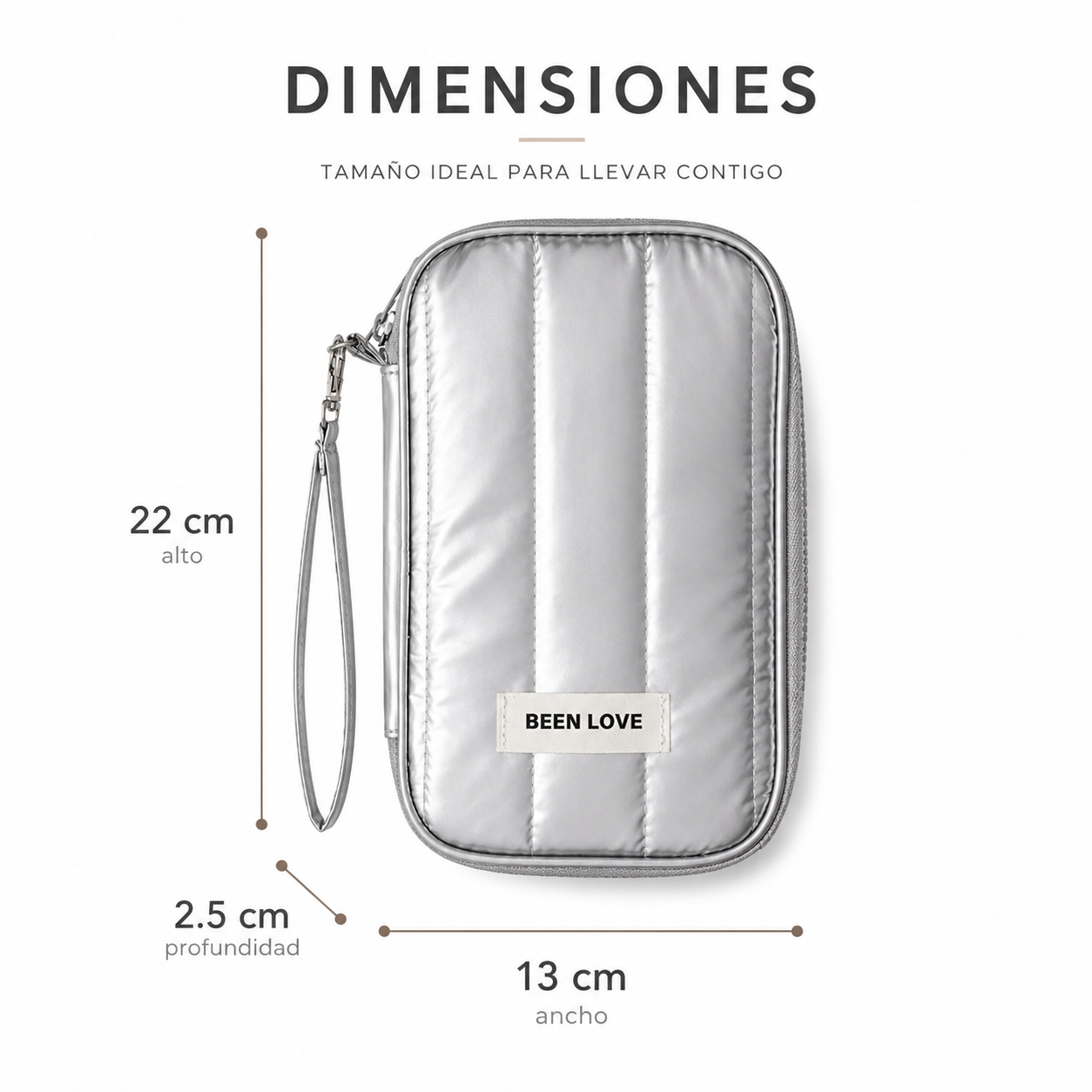Porta Pasaporte Multicapa Antirrobo