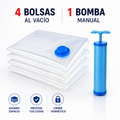 Set de 4 piezas con válvula