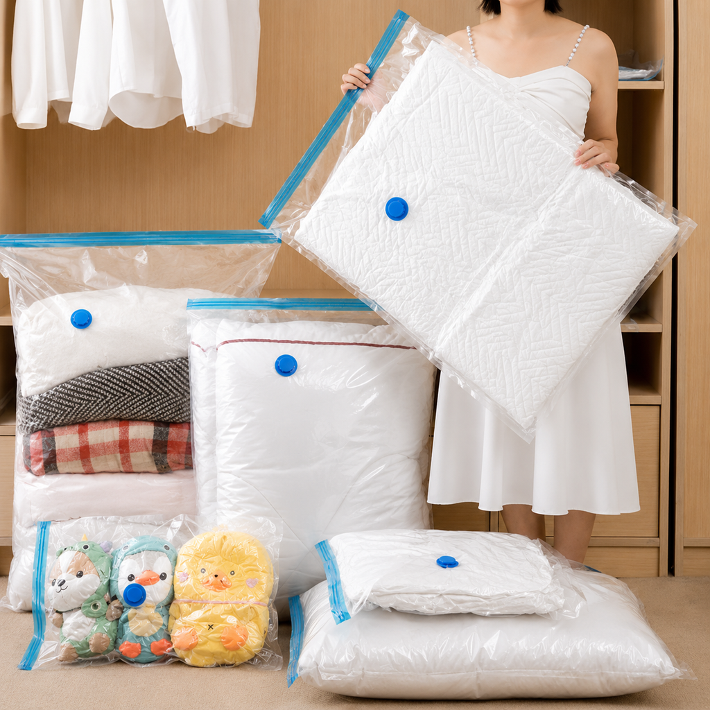Set de 4 piezas con válvula