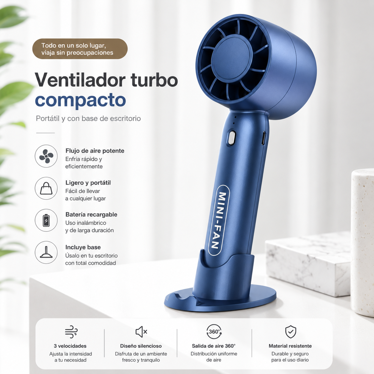 Ventilador Portátil