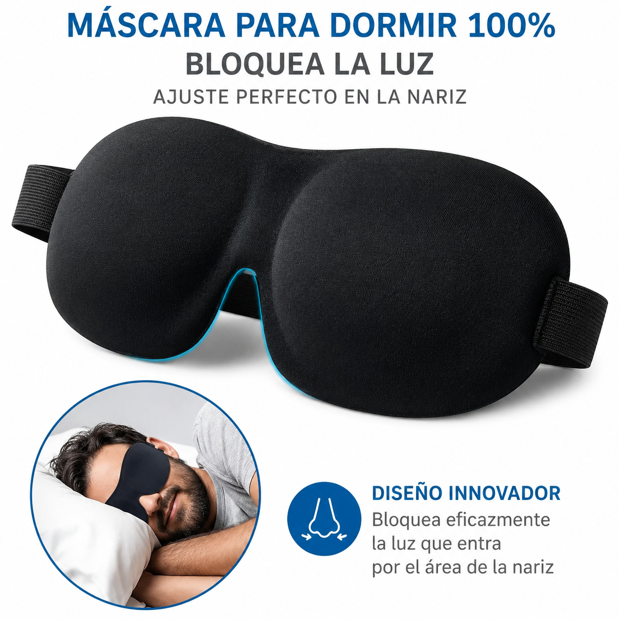 Antifaz 3D para Dormir