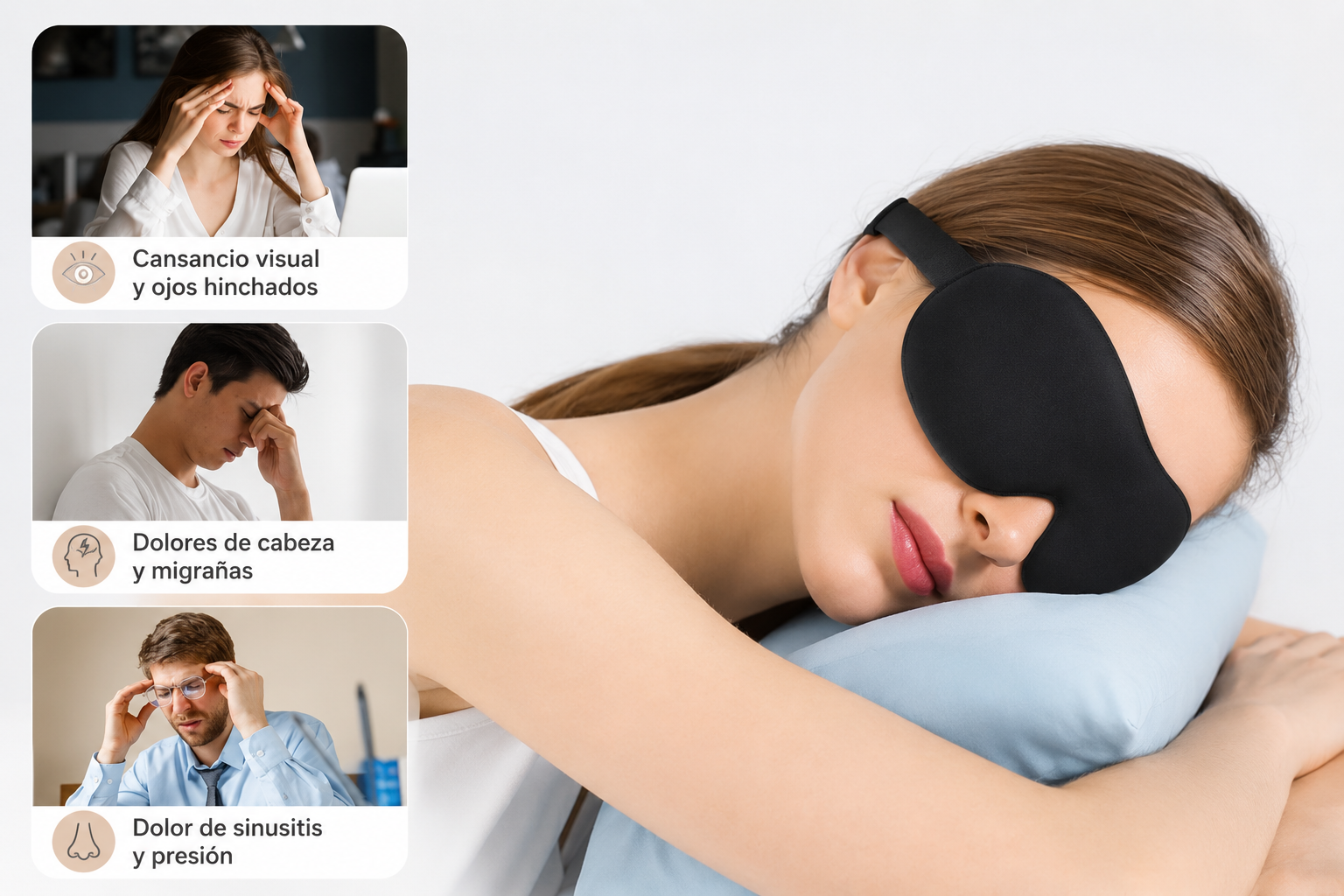 Antifaz 3D para Dormir