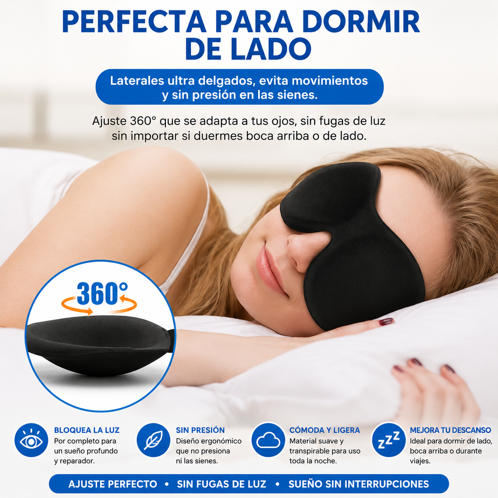 Antifaz 3D para Dormir