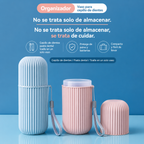 Estuche Protector Portátil para Pasta de Dientes y Cepillo