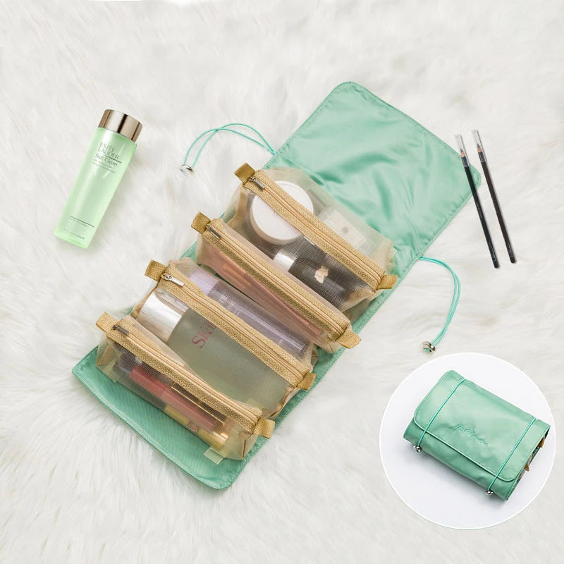 Bolsa de cosméticos 4 en 1 para mujer
