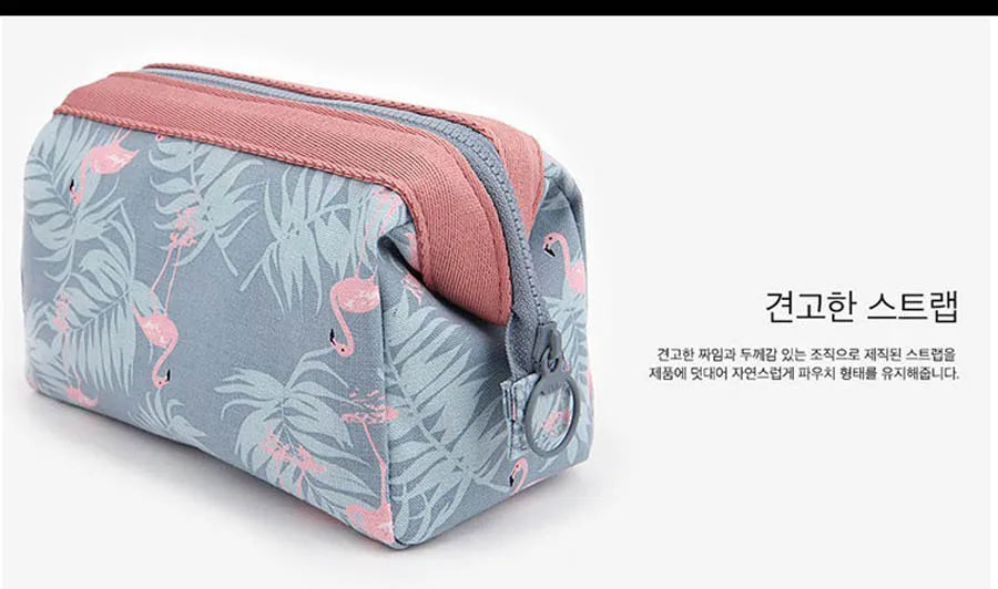 Nueva bolsa de cosméticos de moda para mujer, bolsas de maquillaje impermeables.