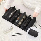 Bolsa de cosméticos 4 en 1 para mujer