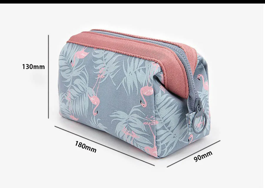 Nueva bolsa de cosméticos de moda para mujer, bolsas de maquillaje impermeables.