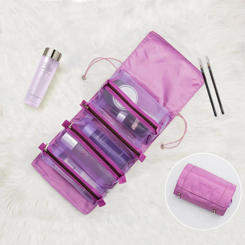 Bolsa de cosméticos 4 en 1 para mujer