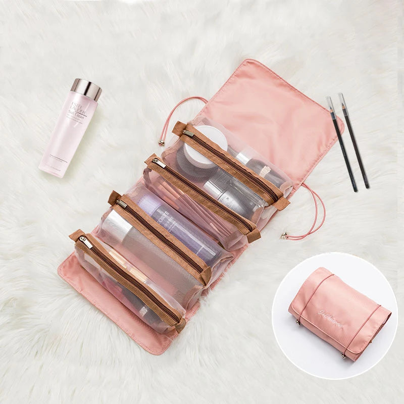 Bolsa de cosméticos 4 en 1 para mujer