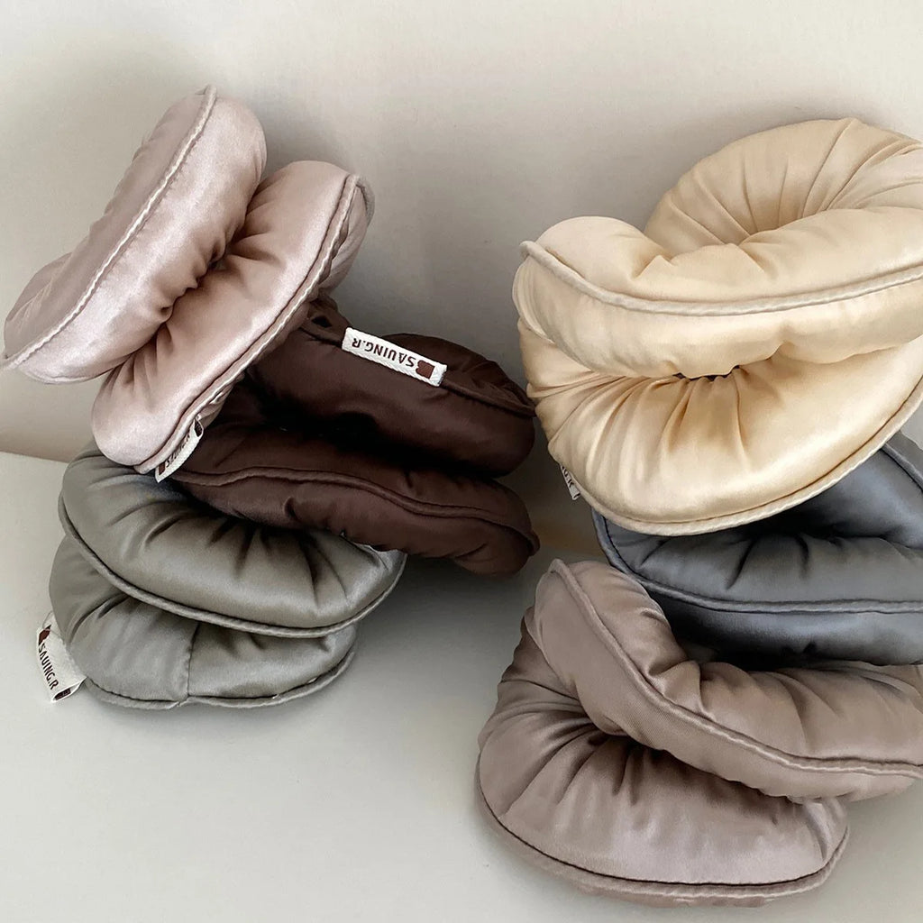 Coleteros elásticos de esponja para dormir para mujer