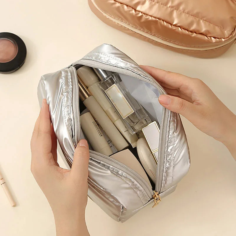 Bolsa de cosméticos de gran capacidad, nueva bolsa de aseo de viaje.