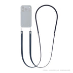 Correa Magnética Tejida Oficial de Alta Gama para iPhone 17 16 15 Pro Max 17 Air, Correa Cruzada Antipérdida para Teléfono Apple