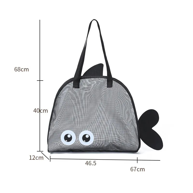 Bolsa de Malla Plegable de Gran Capacidad | Playa, Viajes y Deportes al Aire Libre