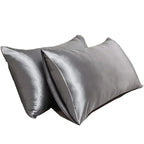 Funda de almohada de seda de morera 100% Natural, funda de almohada de seda Real para proteger la piel del pelo, funda de almohada personalizada de cualquier tamaño