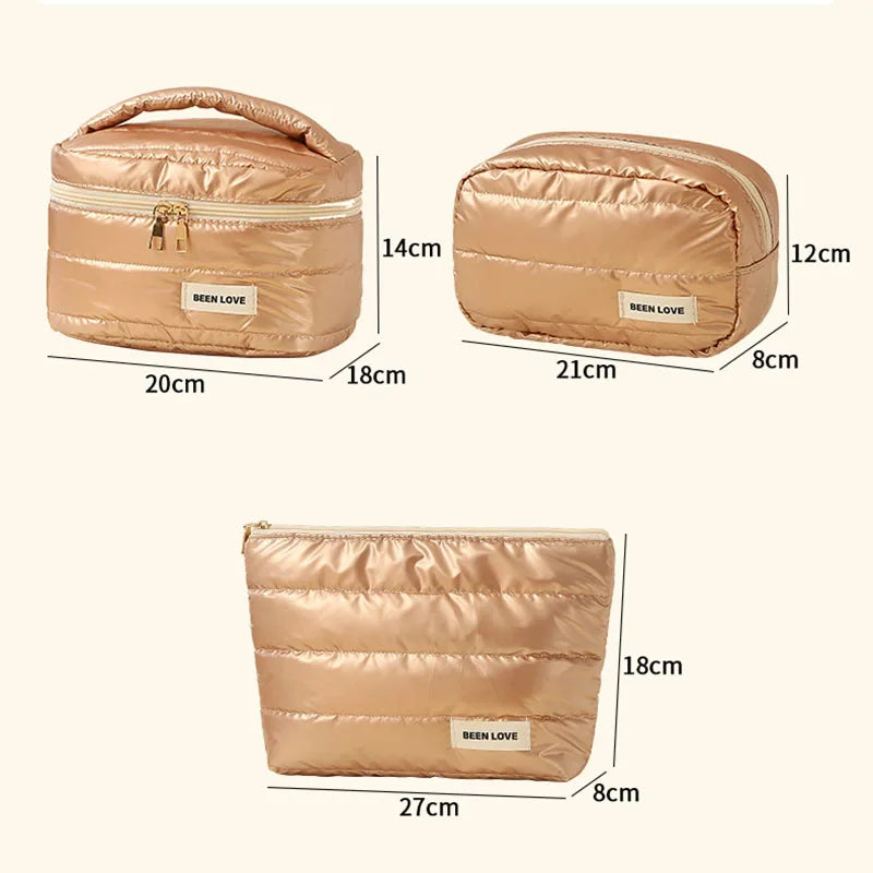Bolsa de cosméticos de gran capacidad, nueva bolsa de aseo de viaje.