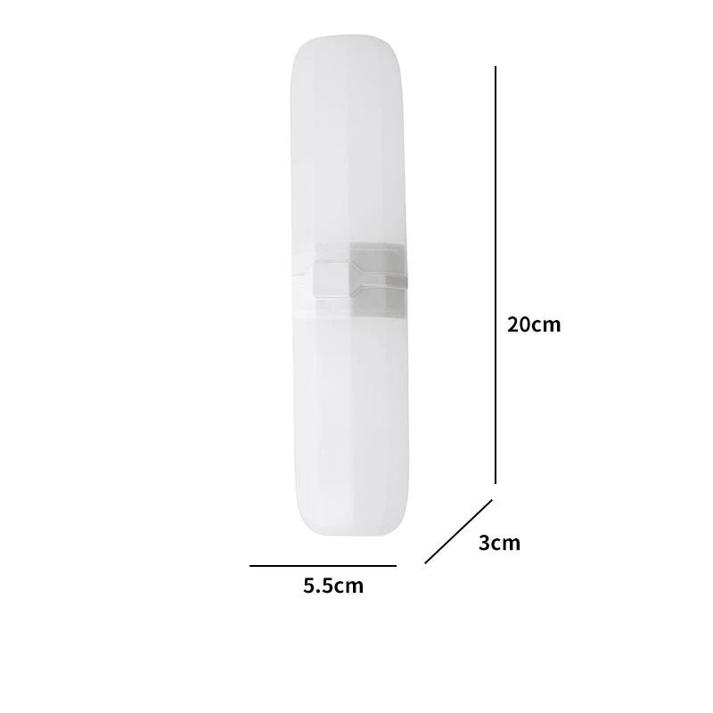 Estuche Protector Portátil para Pasta de Dientes y Cepillo