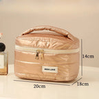 Bolsa de cosméticos de gran capacidad, nueva bolsa de aseo de viaje.