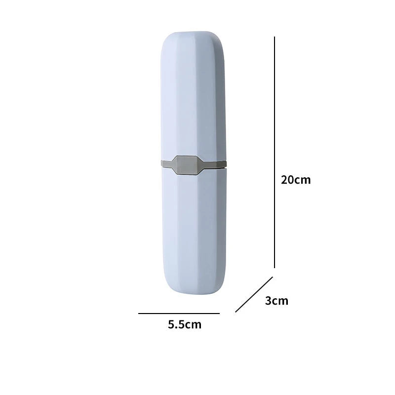 Estuche Protector Portátil para Pasta de Dientes y Cepillo