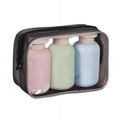 Set de 3 Botellas Dispensadoras de Viaje con Bomba