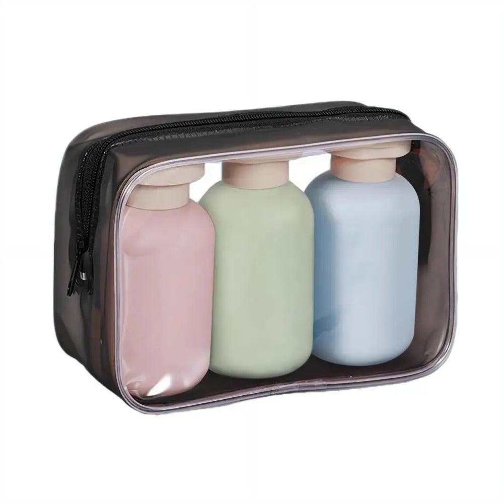 Set de Botellas de Viaje con Dispensador