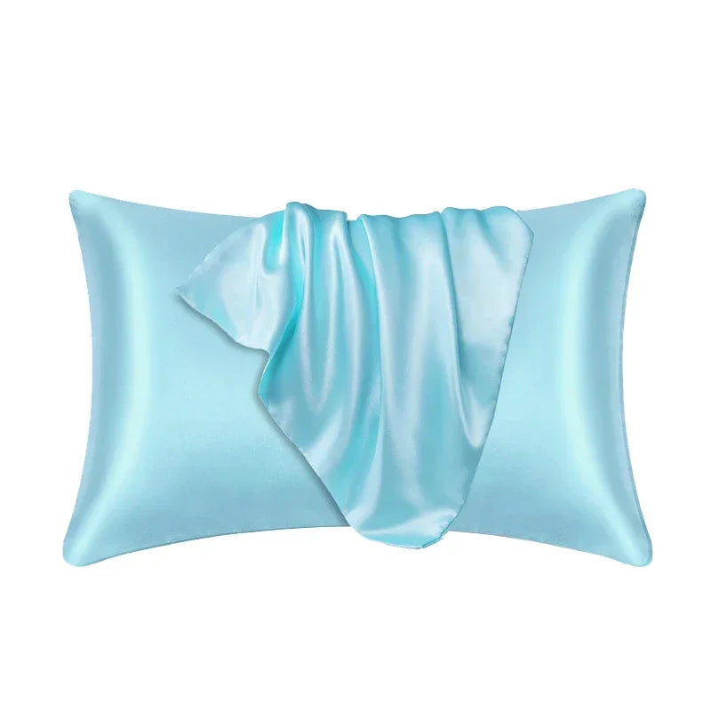Funda de almohada de seda de morera 100% Natural, funda de almohada de seda Real para proteger la piel del pelo, funda de almohada personalizada de cualquier tamaño