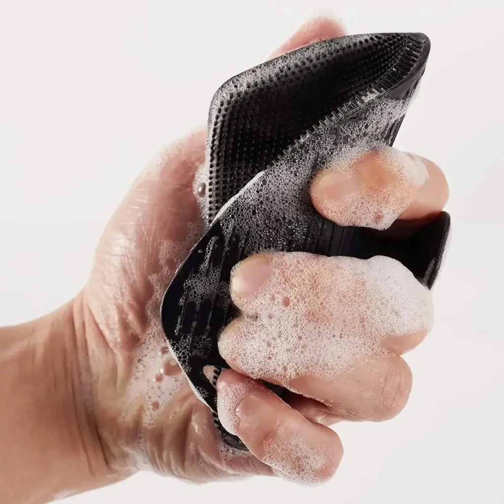 Juego de 4 Cepillos Exfoliantes de Silicona para el Cuerpo