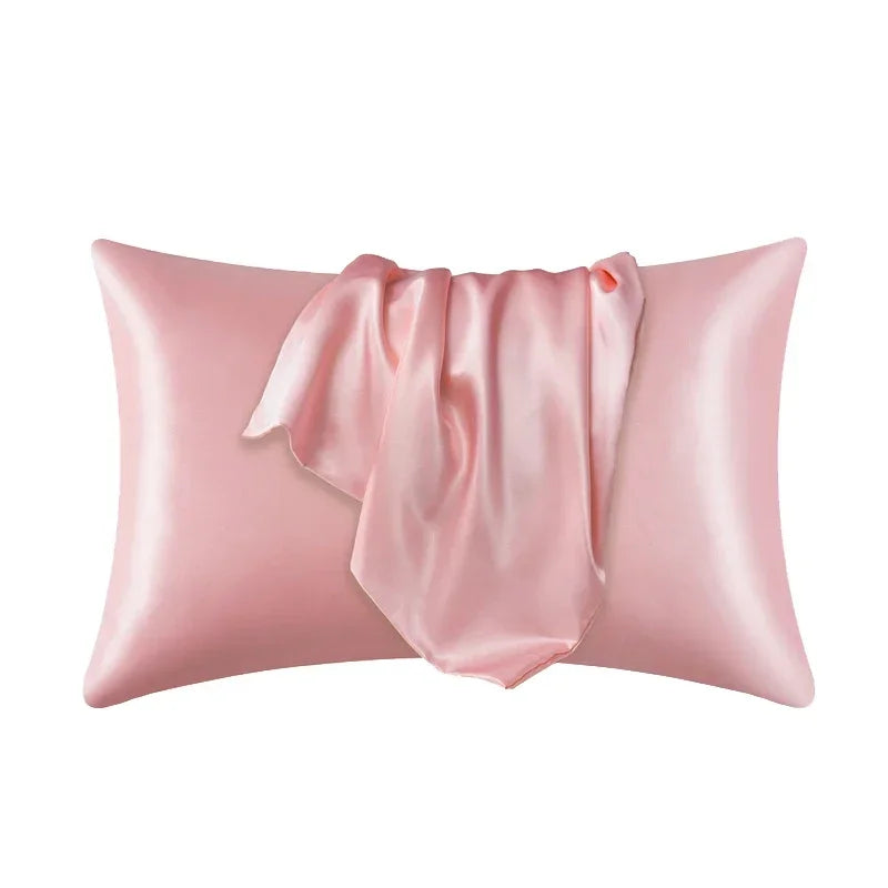 Funda de almohada de seda de morera 100% Natural, funda de almohada de seda Real para proteger la piel del pelo, funda de almohada personalizada de cualquier tamaño