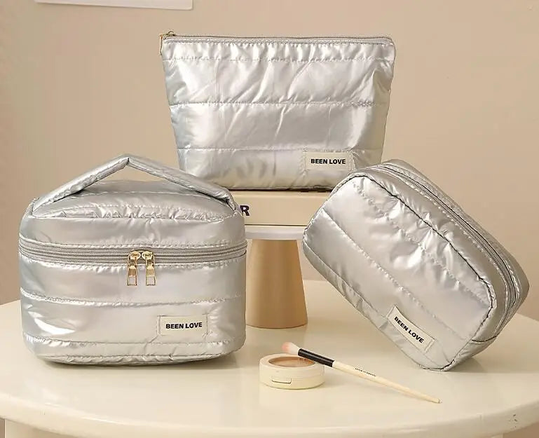 Bolsa de cosméticos de gran capacidad, nueva bolsa de aseo de viaje.