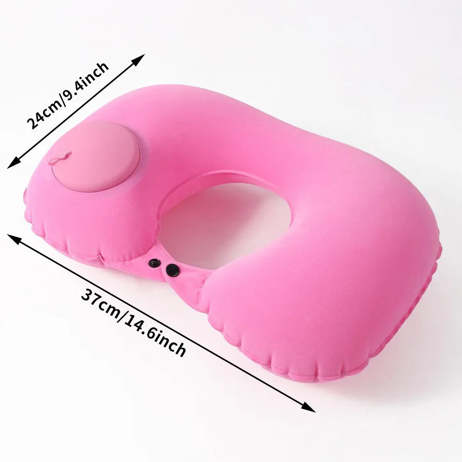 Almohada Inflable de Viaje para Cuello