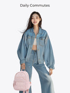 BAGSMART-mochilas informales para ordenador portátil para mujer