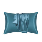 Funda de almohada de seda de morera 100% Natural, funda de almohada de seda Real para proteger la piel del pelo, funda de almohada personalizada de cualquier tamaño
