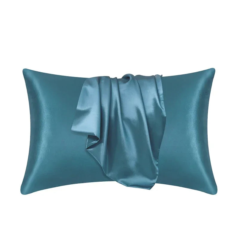 Funda de almohada de seda de morera 100% Natural, funda de almohada de seda Real para proteger la piel del pelo, funda de almohada personalizada de cualquier tamaño
