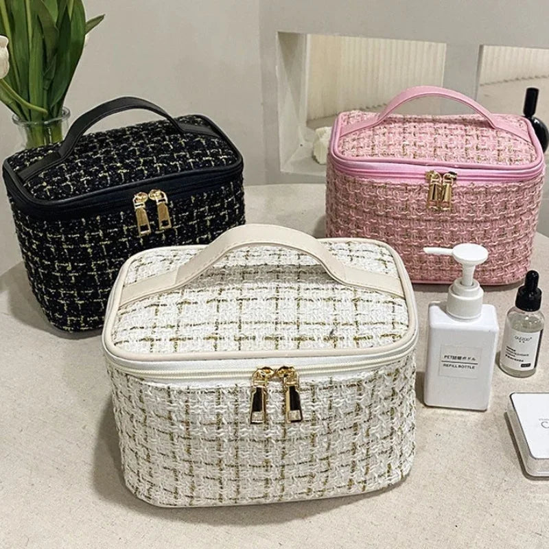 Cosmetiquera Diseño Tejido
