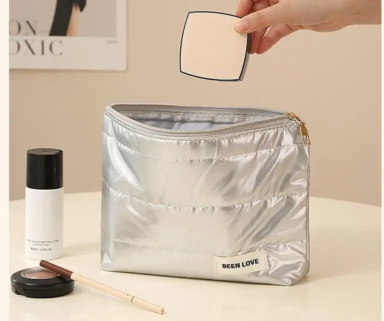 Bolsa de cosméticos de gran capacidad, nueva bolsa de aseo de viaje.