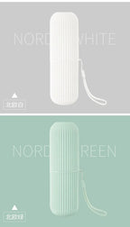 Estuche Protector Portátil para Pasta de Dientes y Cepillo