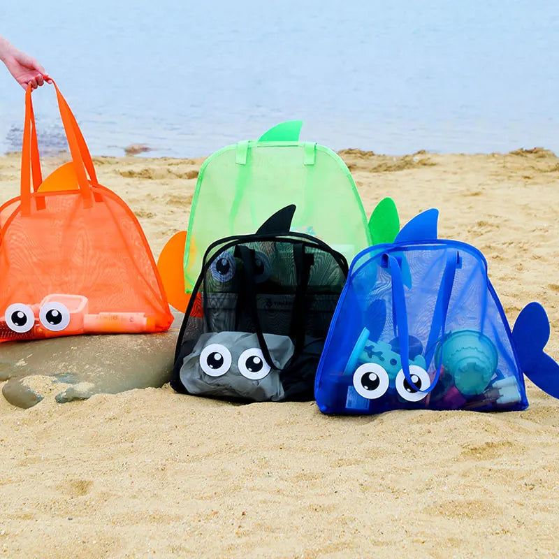 Bolsa de Malla Plegable de Gran Capacidad | Playa, Viajes y Deportes al Aire Libre