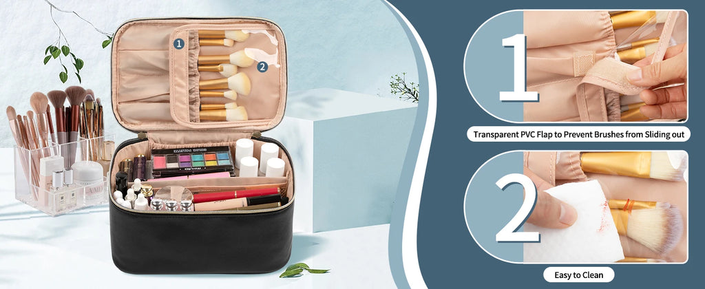 Cosmetiquera de Viaje de Gran Capacidad