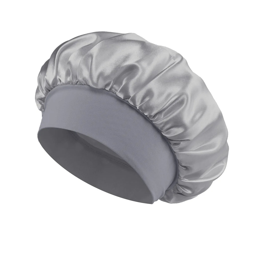 Gorro de Satén con Forro de Seda