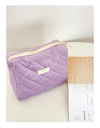 Bolsas de cosméticos de gran capacidad para mujer.