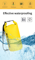 Mochila Seca Impermeable PVC | Kayak, Rafting y Natación | 5L, 10L y 15L