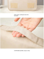 Bolsa de maquillaje de viaje de alta calidad, organizador de artículos de tocador impermeable, Neceser para mujer, bolsa de lavado con gancho para baño, bolsa de almacenamiento de maquillaje con gancho