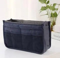 Bolsa de Maquillaje Multifuncional de Gran Capacidad | Doble Cremallera y Múltiples Bolsillos