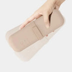 Soporte para brochas de maquillaje de viaje, bolsa para brochas cosméticas de silicona, estuche para esponja de maquillaje, herramientas de maquillaje portátiles impermeables para mujeres y niñas