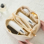 Cosmetiquera con cierre