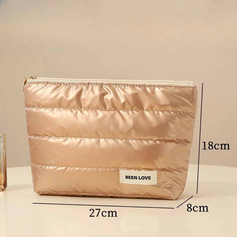 Bolsa de cosméticos de gran capacidad, nueva bolsa de aseo de viaje.