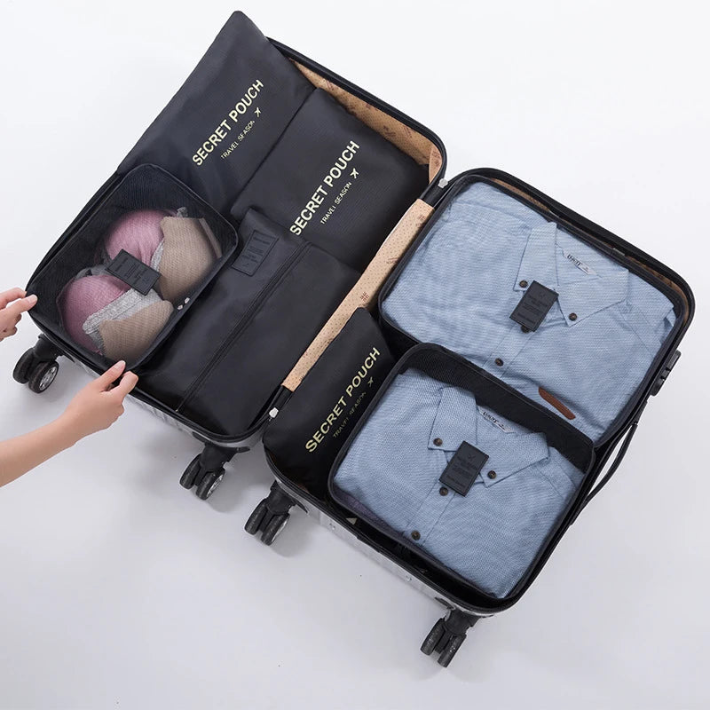 Bolsa de almacenamiento de viaje, Maleta de gran capacidad, almacenamiento de equipaje.
